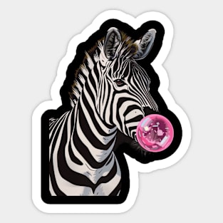 Zebra Iconic Imprints Sticker